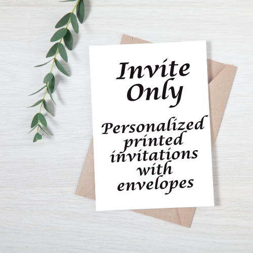 Custom Invitations