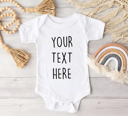 Custom Infant Onesies
